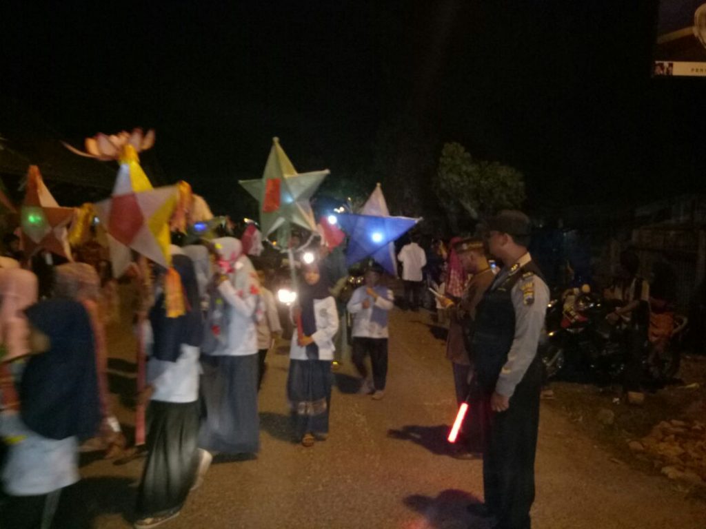 Kapolres Blora Bersyukur, Pengamanan Malam Takbiran Idul Ahda Berjalan Kondusif