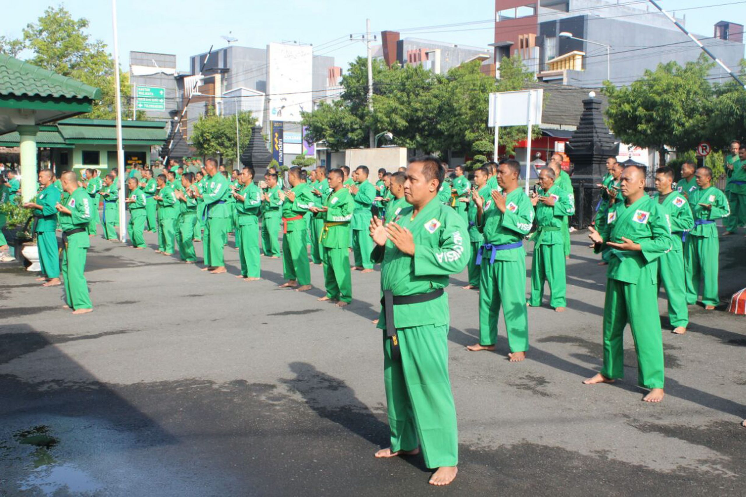 Dandim Blitar, Setiap Prajurit harus menguasai Bela Diri Young Moodo