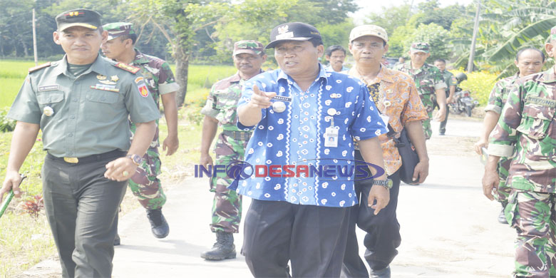 Dandim Abi Cek Kesiapan Panen Raya