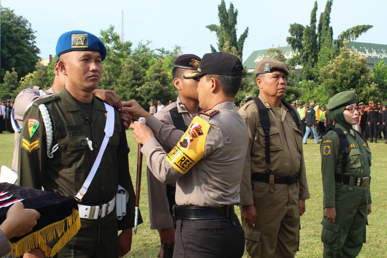 POLRES Pati Bersama FORKOMPINDA Gelar Operasi Mantap Praja 2018