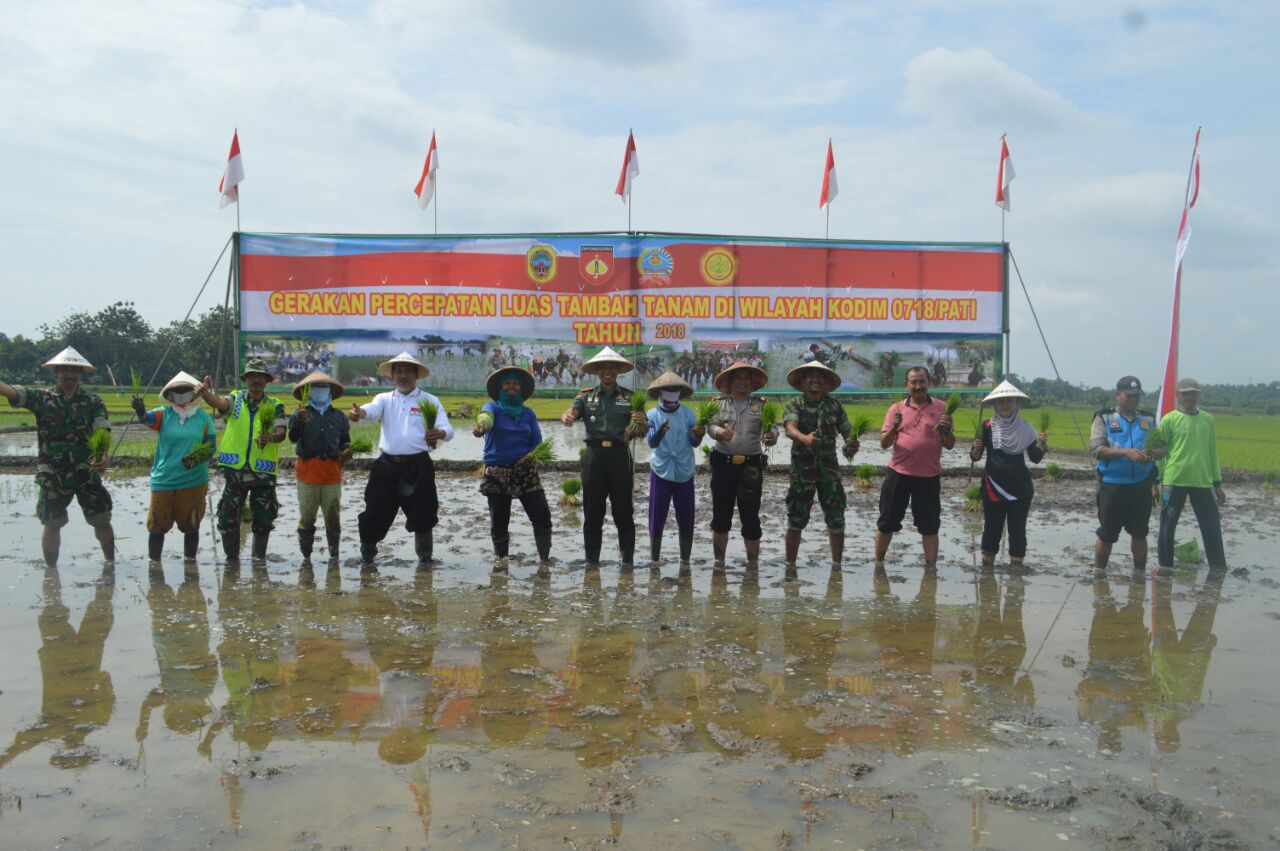 Dandim Pati Mendukung Swasembada Pangan