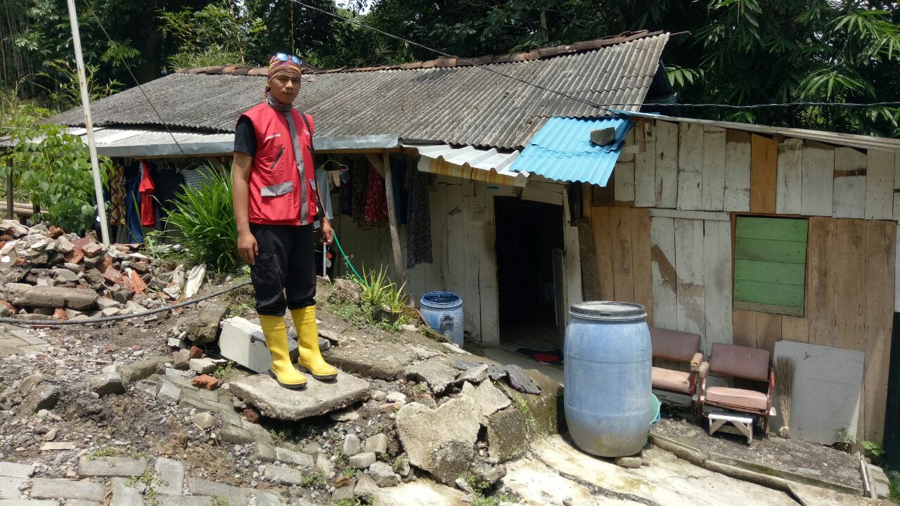 Gerak Cepat Satgana PMI Semarang, Pemetaan di Area Rawan Longsor