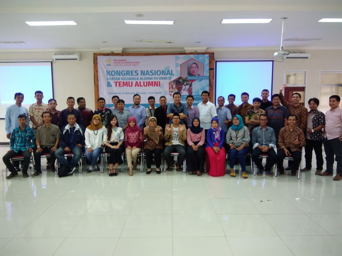 Perkuat Jaringan Nasional, Alumni FH Unnes Bentuk Perwakilan Daerah