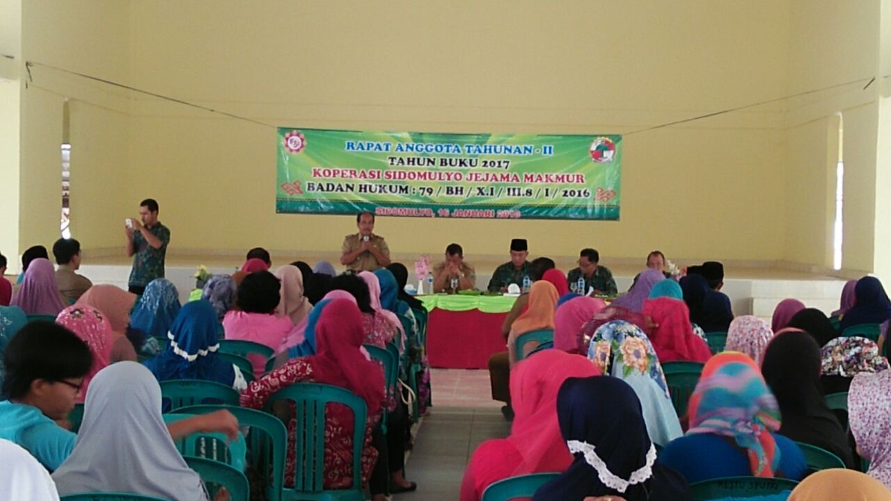 Koperasi Jejama Makmur Menggelar Rapat Ahir Tahunan