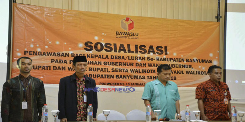 Kades/Lurah di Banyumas Terlibat Pengawasan Pilkada