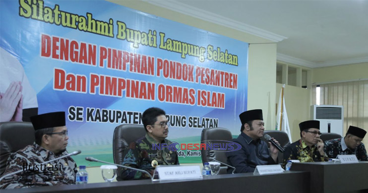 Bupati Lampung Selatan Himbau Untuk Pimpinan Ponpes Berhati Hati Menerima Guru Ngaji Dan Ustadz