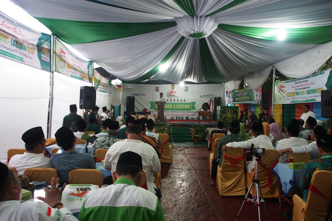 Rakornas Ke-tiga LAZISNU, Gerakan Koin NU Tahun 2017 Capai 16 M