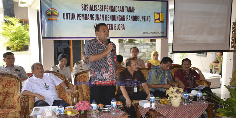 Pengadaan Tanah Pembangunan Bendungan Mencakup 3 Kabupaten di Jateng