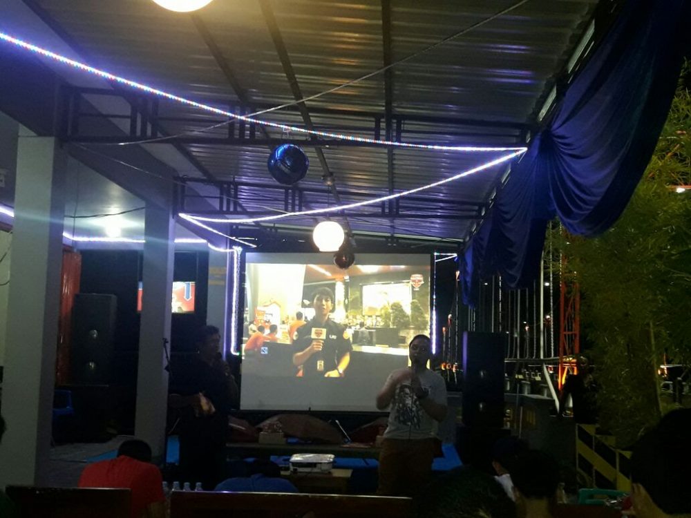 Kapolres Blora Sosialisasi Tertib Lalu Lintas Gelar Nobar Di Jembar