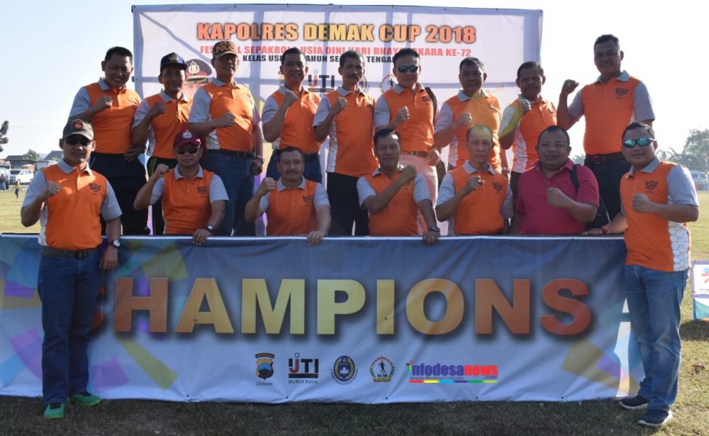 Bersama Kapolres, Dandim Demak Buka Turnamen Usia Dini Se-Jateng Dan DIY