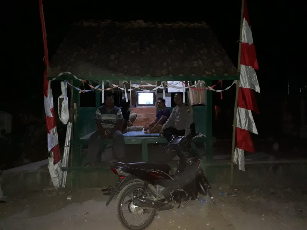 Polsek kunduran Sambangi Poskaling Untuk Mendorong Wilayah Kondusif