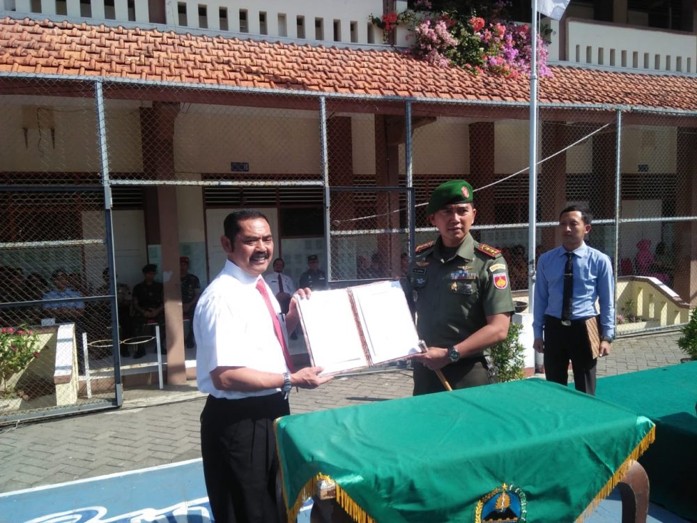 Dandim Surakarta LETKOL INF ALI AKHWAN Menghadiri Pembukaan TMMD Sengkuyung Tahap II Tahun 2018