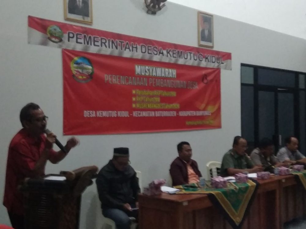 Pemdes Kemutug Kidul Gelar Musrenbangdes