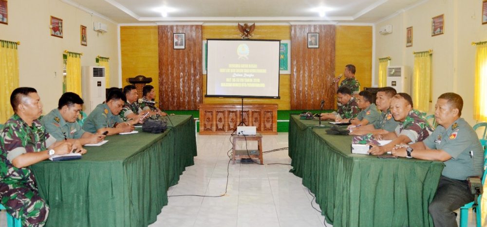 Kodim Gelar Rakor Dalam Rangka Pecahkan Rekor Muri Tari Gemu Famire
