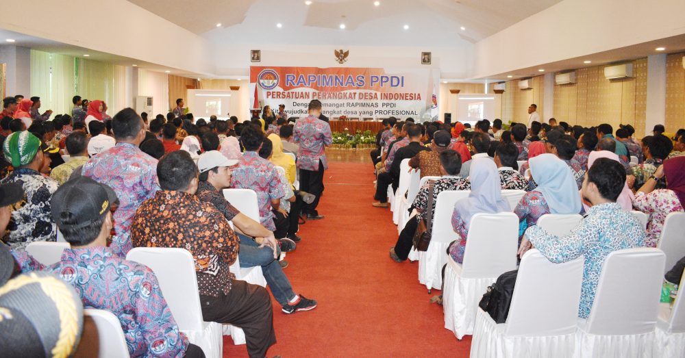 Overkapistas, Ribuan Peserta Rapimnas PPDI Padati Ballroom Hotel Arra.