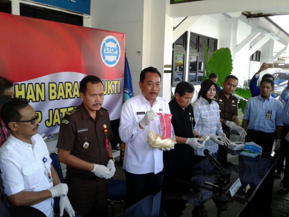 BNNP Jateng Musnahkan Jenis Sabu Seberat 1.16 Kg