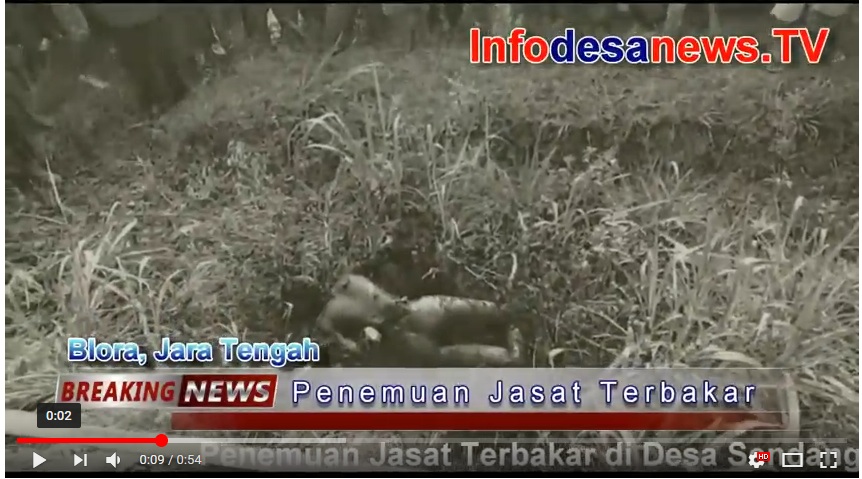 Video ; Penemuan Jasat Terbakar