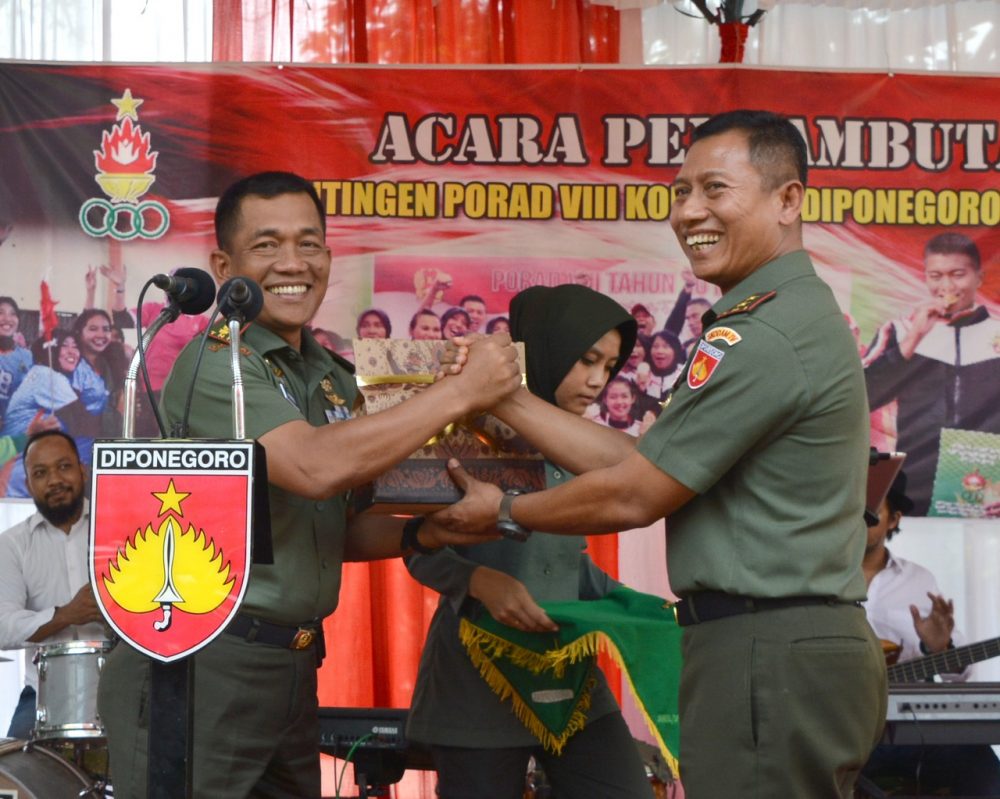 Pangdam IV/Diponegoro Mengapresiasi Kemenangan Kontingen Porad
