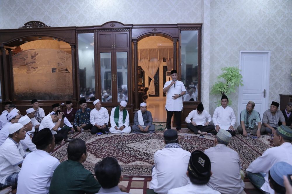 Plt Bupati Lampung Selatan Gelar Pengajian Di Rumah Dinasnya