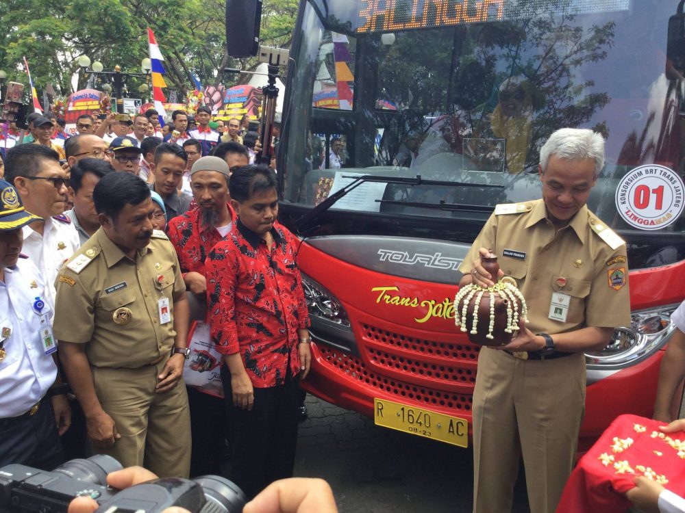 Bus Trans Jateng Purwokerto-Purbalingga Hari Ini Mulai Beroperasi
