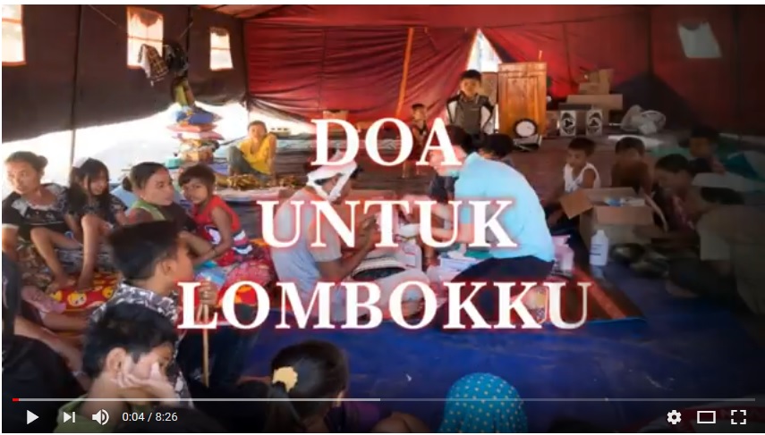 Video; Doa Untuk Lombok