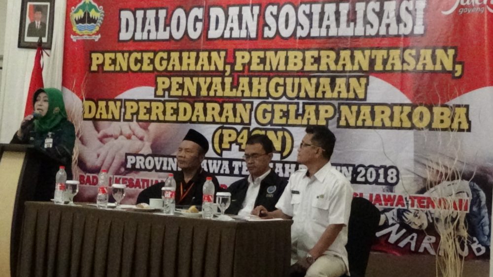 Cegah Persebaran Narkoba, Bakesbangprov Gelar Sosialisasi P4GN