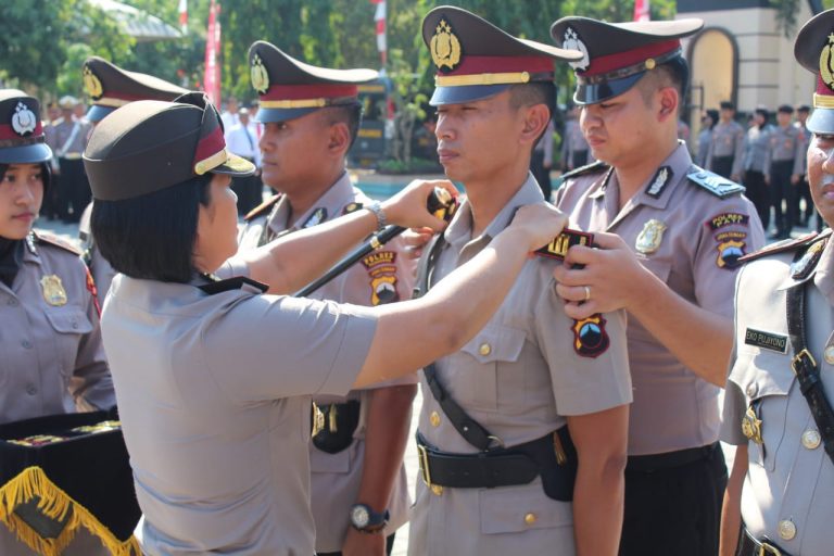 Kapolres Pati Pimpin Sertijab Kasat Reskrim dan Tiga Kapolsek