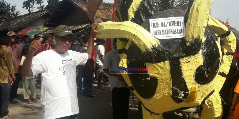 Mengenang Para Pahlawan Desa Balongsari Selenggarakan Karnaval Kemerdekaan