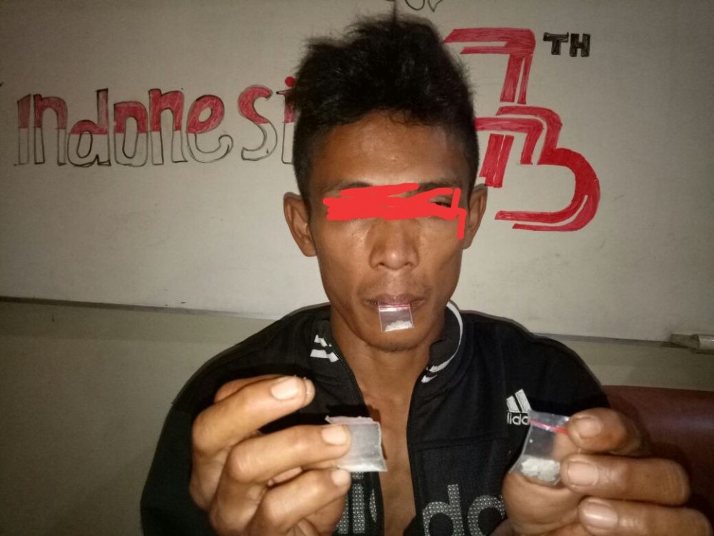 Satres Narkoba Polres Lampung Selatan Ringkus Bandar Sabu – Sabu Di Wilayah Natar