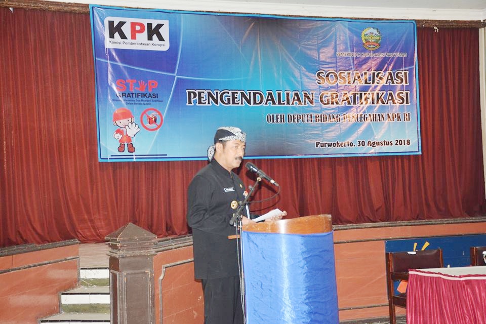 Sosialisasi Gratifikasi Pemkab Banyumas Hadirkan Narasumber KPK