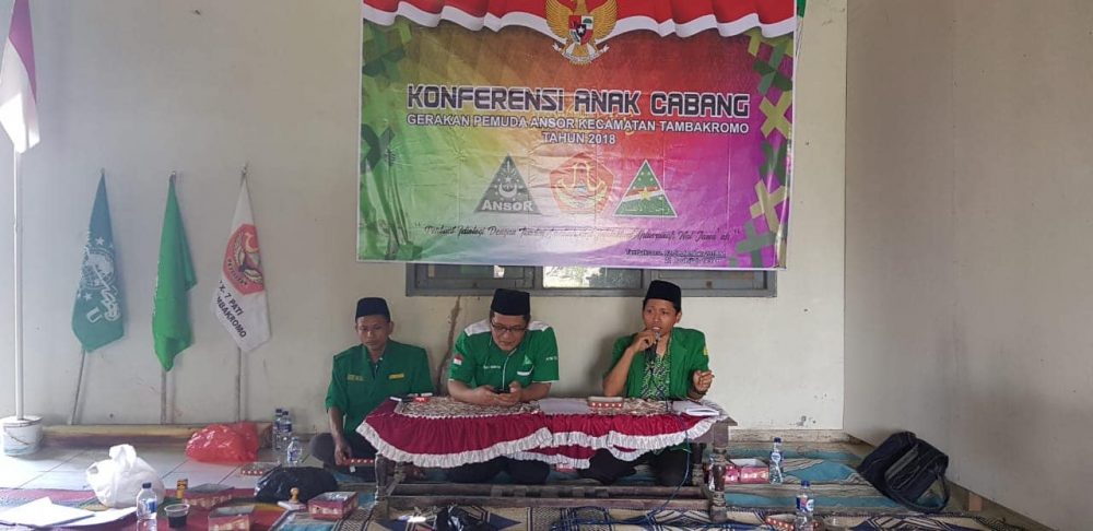 Terpilih Secara Aklamasi, Suparyono Pimpin PAC GP Ansor Tambakromo
