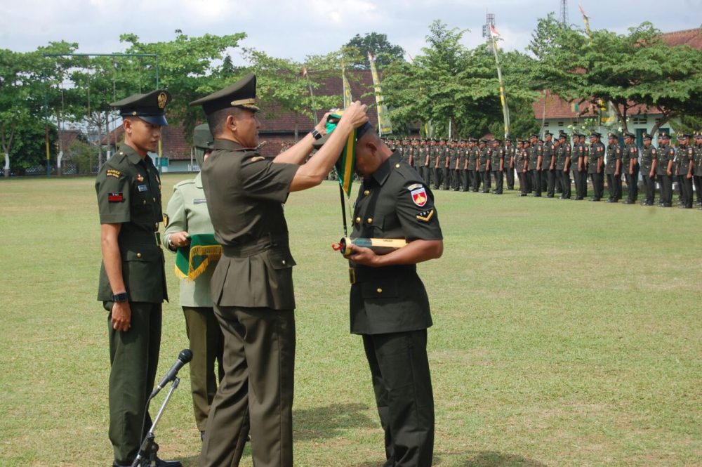 Pelantikan 304 Danrindam Bintara Khusus Babinsa