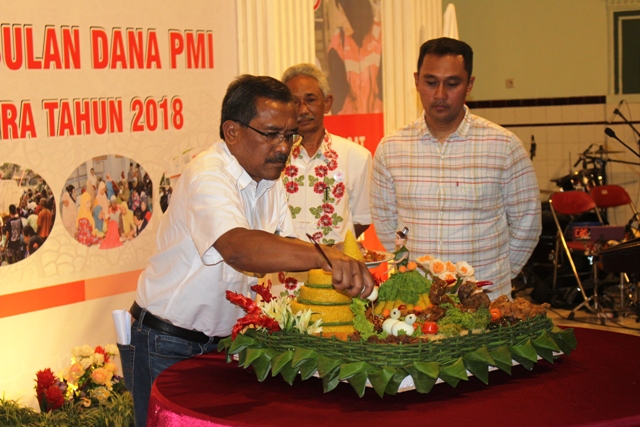 Bulan Dana PMI Kabupaten Blora tahun 2018 dan HUT PMI ke- 73 di Canangkan