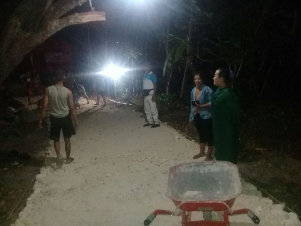 Cagar wisata Sumur Pitu Mojowetan Terus Dipercantik