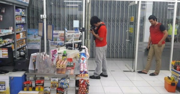 Empat Rampok Bersenjata Api Bawa Uang Puluhan Juta dari Indomaret Gemeces