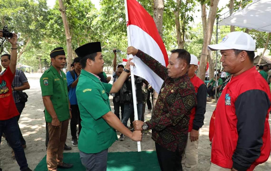 Plt Bupati Lampung Selatan, Lepas Kirab Satu Negeri GP Ansor
