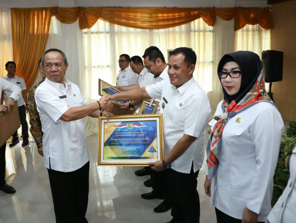 Kabupaten Lampung Selatan Kembali Raih WTP Dari BPK