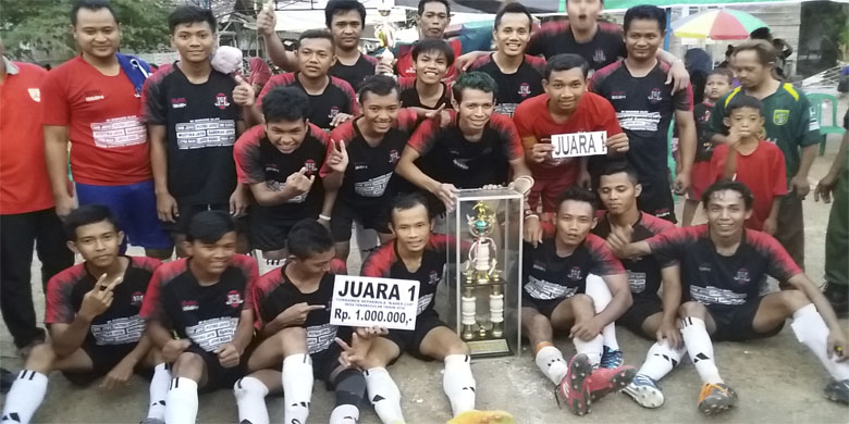 Jagalan FC Sabet Juara 1 Piala Kades Penanggulan CUP