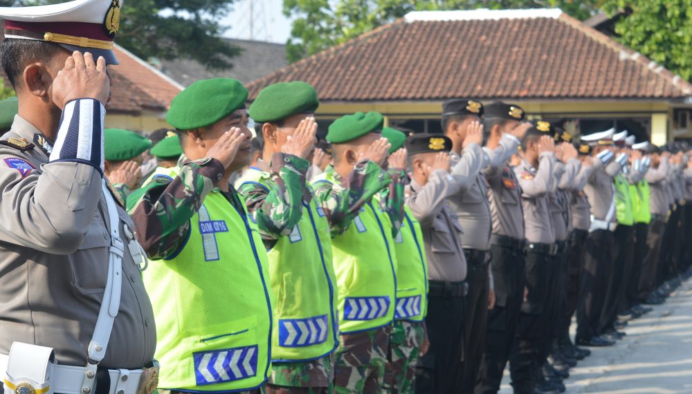 Kodim Demak Laksanakan Apel Bersama Dalam Rangka OPS ZEBRA CandI 2018