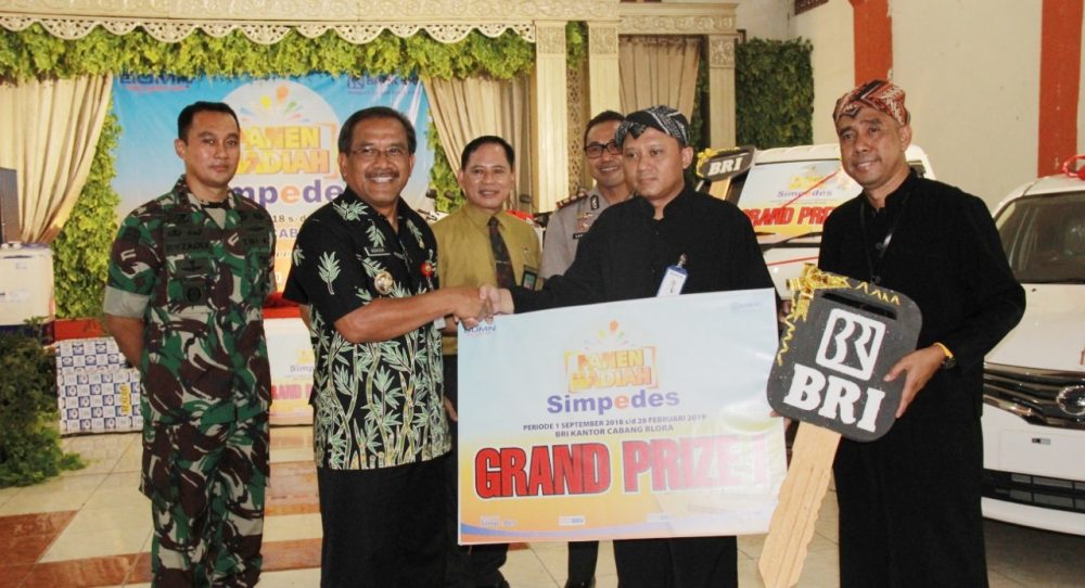 Penarikan Undian Panen Hadiah Simpedes di Undi Bupati DjokoNugroho