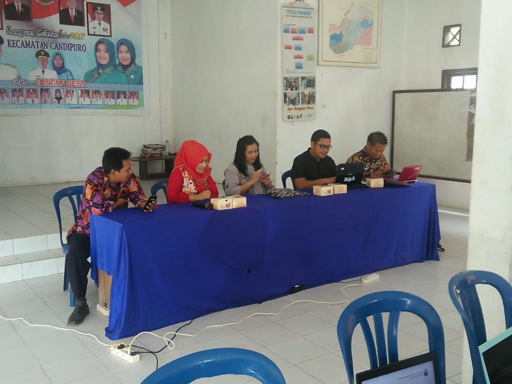 Kecamatan Candipuro Melaksanakan  Pembinaan Tentang Siskeudes Kepada Seluruh Kades Dan Sekdes