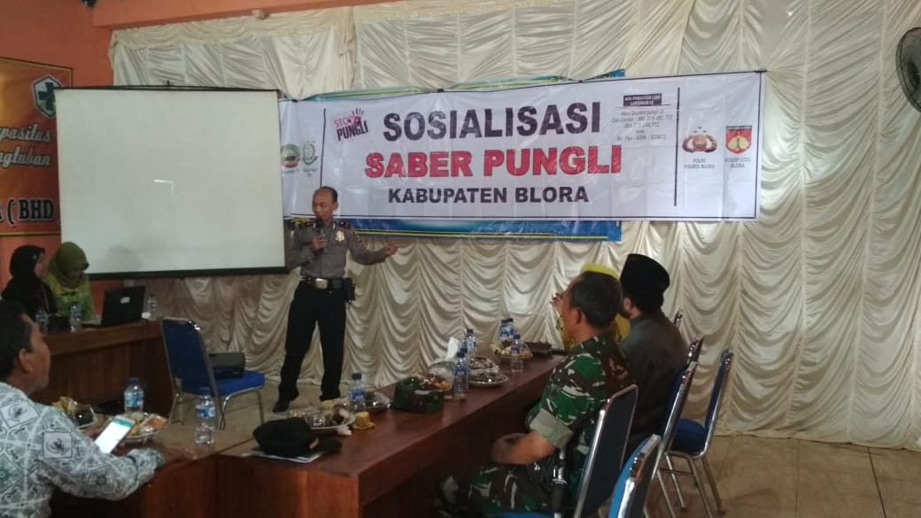 Tingkatkan Pemahaman Warga Ikuti Sosialisasi Saber Pungli