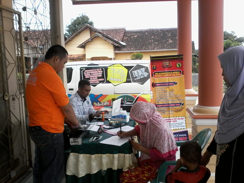 Polres Lampung Selatan Mewujudkan Kepedulian Kepada Masyarakat