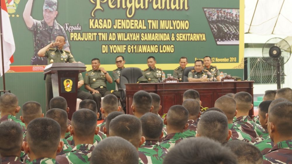 Kasad TNI AD Jenderal Mulyono Tegaskan Prajurit Harus Jago Perang
