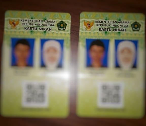 Selain Buku Nikah, Pengantin Bakal Dapatkan Kartu Nikah Bercode