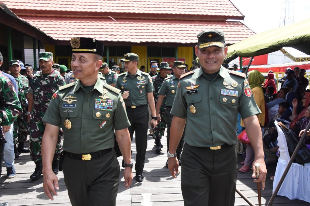 Penutupan Kegiatan TMMD ke-103 Di Kaltim Oleh Kasad Jenderal TNI Suyono