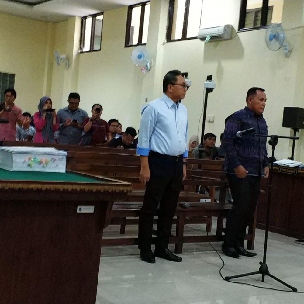 Di Persidangan Nanang Mengaku Menerima Sejumlah Uang Dari Agus BN