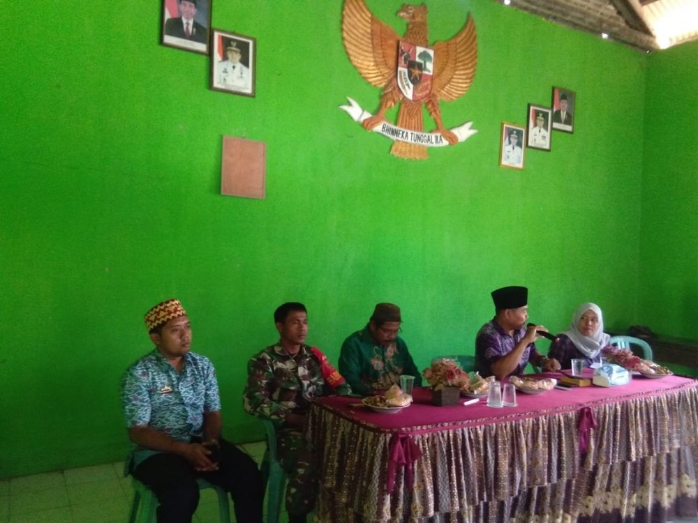 Kades Beringin Kencana  Kecamatan Candipuro Ajak Warganya Berprilaku Hidup Sehat