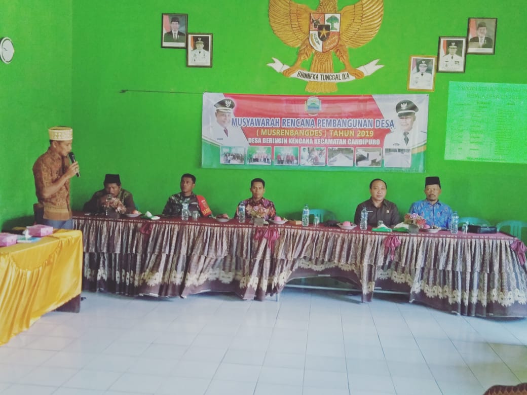 Desa Beringin Kencana Melaksanakan Musrenbangdes