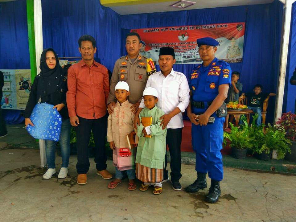 Polres Lampung Selatan Gelar Baksos Sunatan Masal
